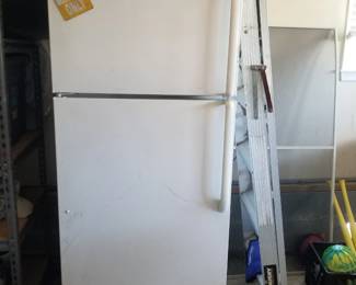 GE garage fridge