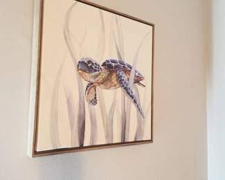 Sea turtle art