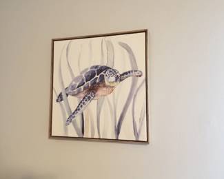 Sea turtle art