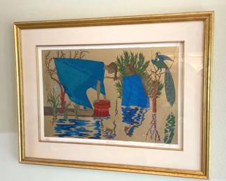 Shlomo Katz Signed And Numbered Print Narcissus