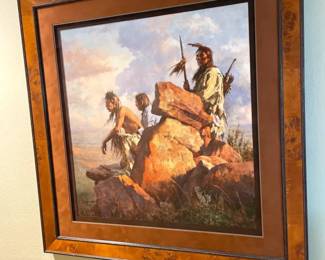 Howard Terpning Among The Spirits Of The LongAgo People Signed And Numbered Print