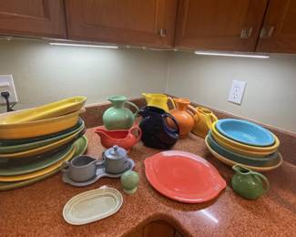 Its a Fiesta 2 Platters, Pitchers, Specialty dishes