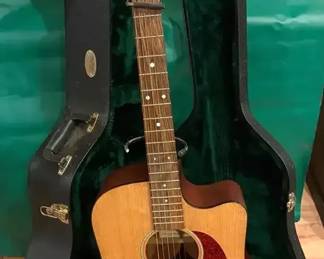 CF Martin  Co Acoustic Guitar, Stand And Case