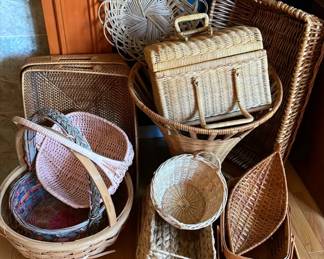 Oval, Round And Unique Shaped Basketry