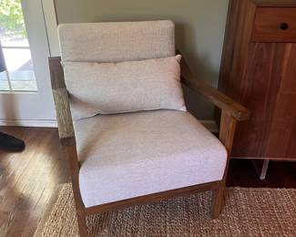 Wood side chair