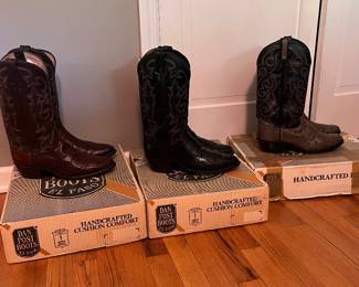 Vintage Dan Post cowboy boots