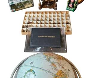 Vintage Globes, Coins, Inspirational Plaques...Commemorative Baseball, 2000 World Series