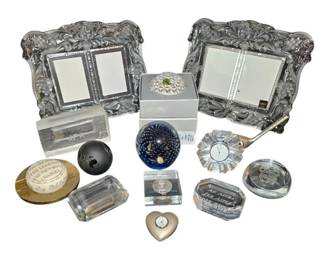 Waterford, Mikasa Murano Exquisite Paperweight Collection