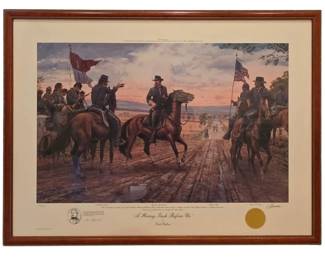 Dale Gallon Limited Edition Signed Print A Heavy Task Before Us