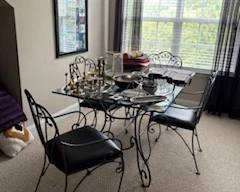 Wrought Iron Dinning Set