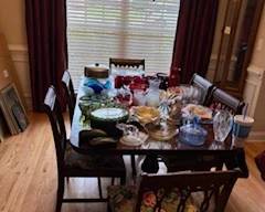 Dinning set for 6 - china cabinet and server