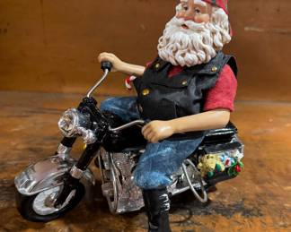 $30.00~ Motorcycle Santa