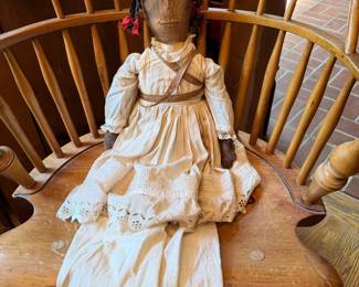 $195~Vintage Kay Cloud Rag Doll