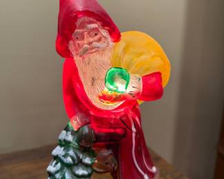 Santa Lamp