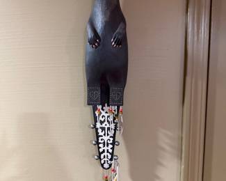 $85~ Leo Smith Resin Otter Wall Hanging 