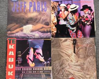 Jeff Paris Race to Paradise; Terri Gonzalez Is There Rockin' In This House; Tech And The Effx Kabuki (12-inch single); David Dee Sheer Pleasure