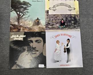 Joan Baez / 5; John Hartford You and Me at Home; Jim & Jean Changes; John Hartford Annual Waltz
