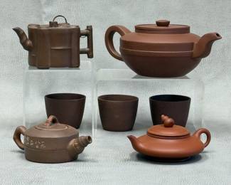More from the collection of Chinese handmade Yixing teapots and cups