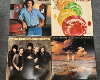 Record albums: Tom Wopat (self-titled); Pieces by Pieces (self-titled); Franke & The Knockouts (self-titled); Billy Thorpe East of Eden's Gate
