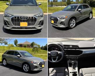 2020 Audi Q3 Quattro S Line Premium 45 Tfsi compact luxury SUV, 2.0L I4 gasoline engine, all wheel drive. 12,318 mileage. Carfax report available.