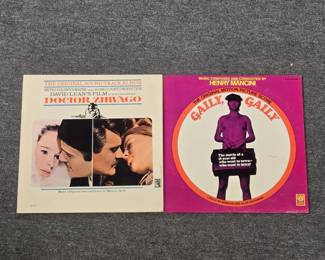 Doctor Zhivago original soundtrack album; Gaily, Gaily Original Motion Picture Score Henry Mancini
