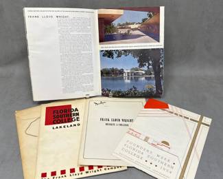 "Florida Southern College Revisited for Glimpses of the Administration Group in Wright's Organic Campus" by Frank Lloyd Wright;