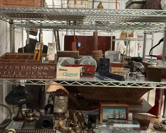 Nautical / marine collectibles; a vintage Pelikan Graphos technical drawing and calligraphy pen set;