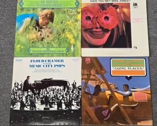 The Angelic Mandolin Choir An Affair to Remember; Artie Butler Have You Met Miss Jones? (promotional copy); Floyd Cramer with the Music City Pops; Herb Alpert & The Tijuana Brass !!Going Places!!