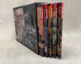 US Stamp Sheet Book Collection (1945: Victory at Last, 1944: Road to Victory, 1943: Turning the Tide, 1942: Into the Battle, 1941: A World at War)
