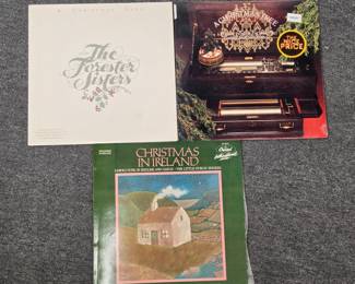 The Forester Sisters A Christmas Card; A Christmas Tree: A Collection of Enchanting Music Box Melodies by Rita Ford's Music Boxes; The Little Dublin Singers Christmas in Ireland