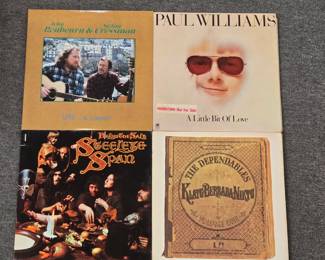 John Renbourn And Stefan Grossman Live... In Concert (double album); Paul Williams A Little Bit of Love; Steeleye Span Below the Salt; The Dependables Klatu Berrada Niktu