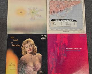 Michel Colombier Old Fool Back on Earth; promotional copy of the 1980 debut album Metro Music by Martha and the Muffins; Franklyn MacCormack with the Russ Garcia Orchestra The Torch is Burning; Twentieth Century Zoo Thunder on a Clear Day