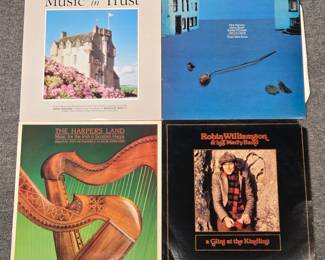 Alison Kinnaird and members of the Battlefield Band Music in Trust; Mick Moloney, Jimmy Keane, Robbie O'Connell, and Liz Carroll There Were Roses;  Ann Heymann and Alison Kinnaird The Harper's Land; Robin Williamson & His Merry Band A Glint at the Kindling