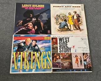 Leroy Holmes and His Orchestra Once Upon a Time in the West; George Gershwin Porgy and Bess 1956 Columbia Records; The Vikings original motion picture soundtrack; Ferrante & Teicher Music from the Motion Picture West Side Story and Other Motion Picture and Broadway Hits