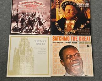 National Philharmonic Orchestra Captain Blood — Classic Film Scores for Errol Flynn; Henry VIII and His Six Wives soundtrack; Big City Paper soundtrack; Satchmo The Great original soundtrack
