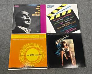 The Best of Lord Buckley; Enoch Light & The Light Brigade Music From the Movies; Original Music From The Motion Picture Sound Track The Big Country; Flashdance Original Soundtrack from the Motion Picture