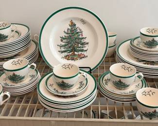 Spode Christmas dishes 