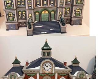 Department 56 "The Capitol" &  "Grand Central Railway Station"