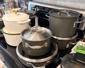 Calphalon hard-anodized nonstick set of pots and pans