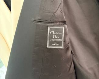 Christian Dior tuxedo jacket