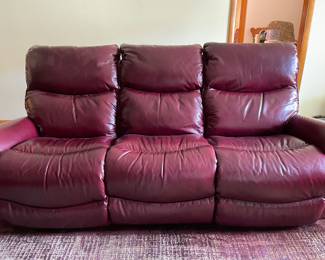 Great leather couch (matching power, loveseat, and recliner)