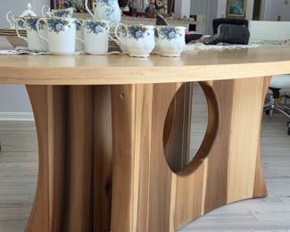 $1200 Oval Dining Table