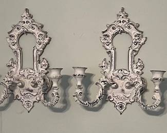 pr. of sconces 