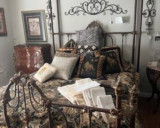 Iron Canopy style bed