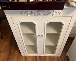 White cabinet!