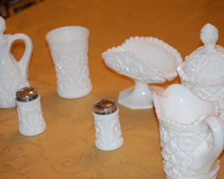 Fostoria Winburn Milk Glass