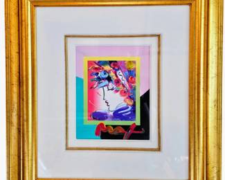 Blushing Beauty on Blends 2006 by Peter Max