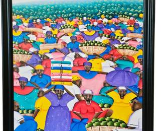 Original Haitian Painting by Solites