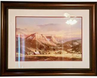 Dusk in the Valley by Thomas Kinkade