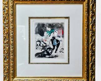 Le Lion devenu Vieux by Marc Chagall